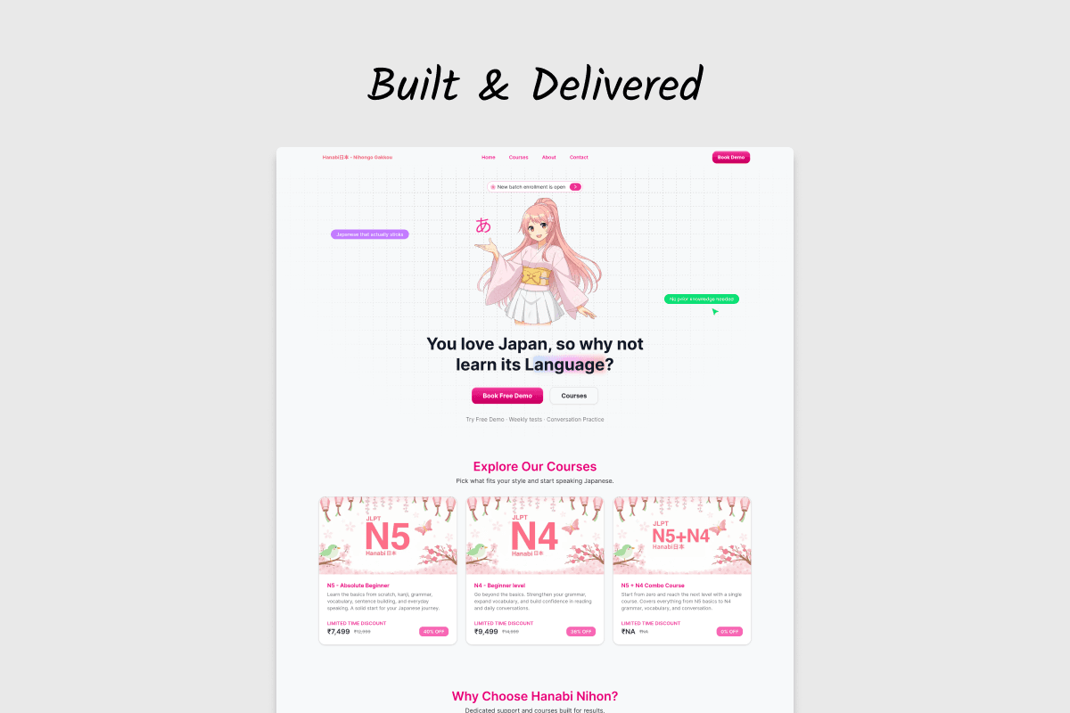 Build, Refine & Handoff